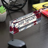 Personalized Acrylic Desk Block with Floral Design - Custom Nameplate for Elegant Office Decor and Thoughtful Gift - Image 7