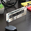 Personalized Acrylic Desk Name Block - Custom Office Décor for Professionals and Gift-Giving - Image 7