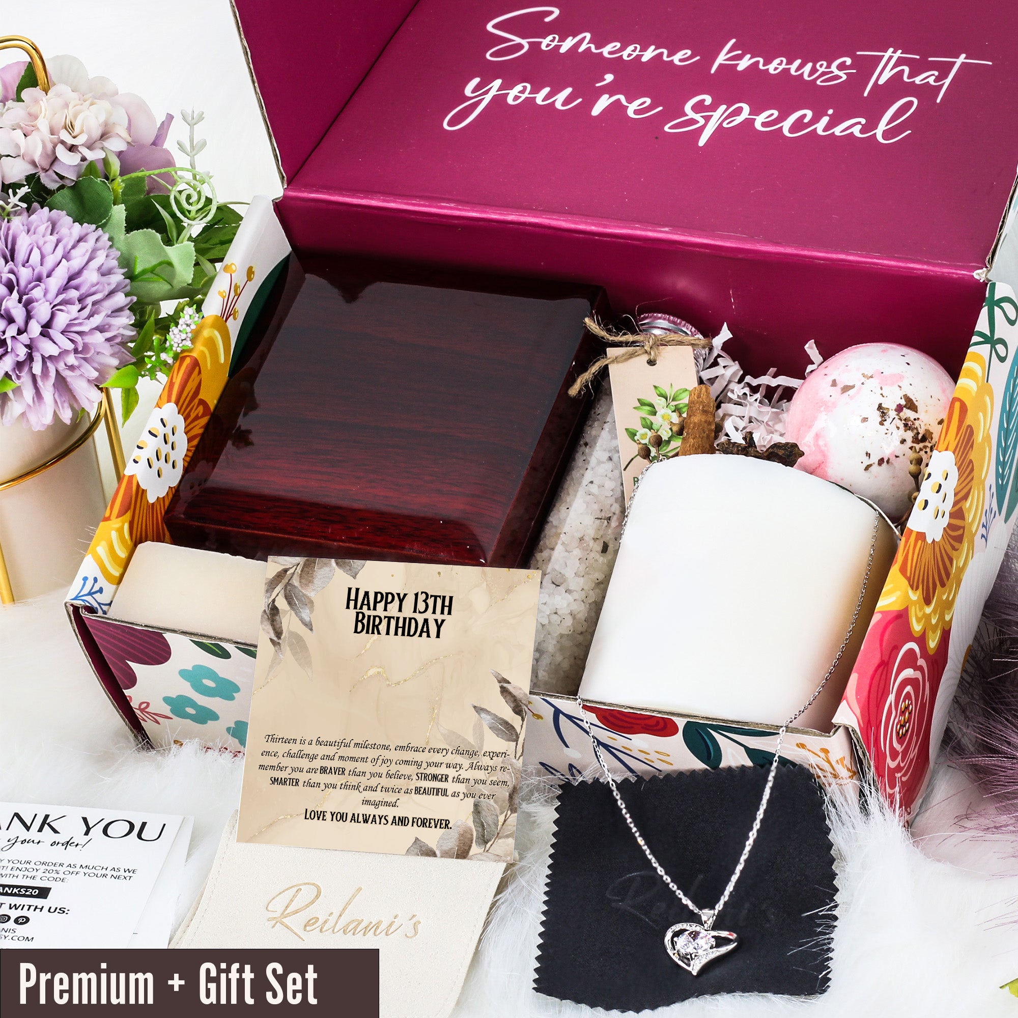 Celebrate Her Special Day with a Personalized Message Card Necklace – Elegant 13th Birthday Gift for Daughter with Inspirational Keepsake - Image 7