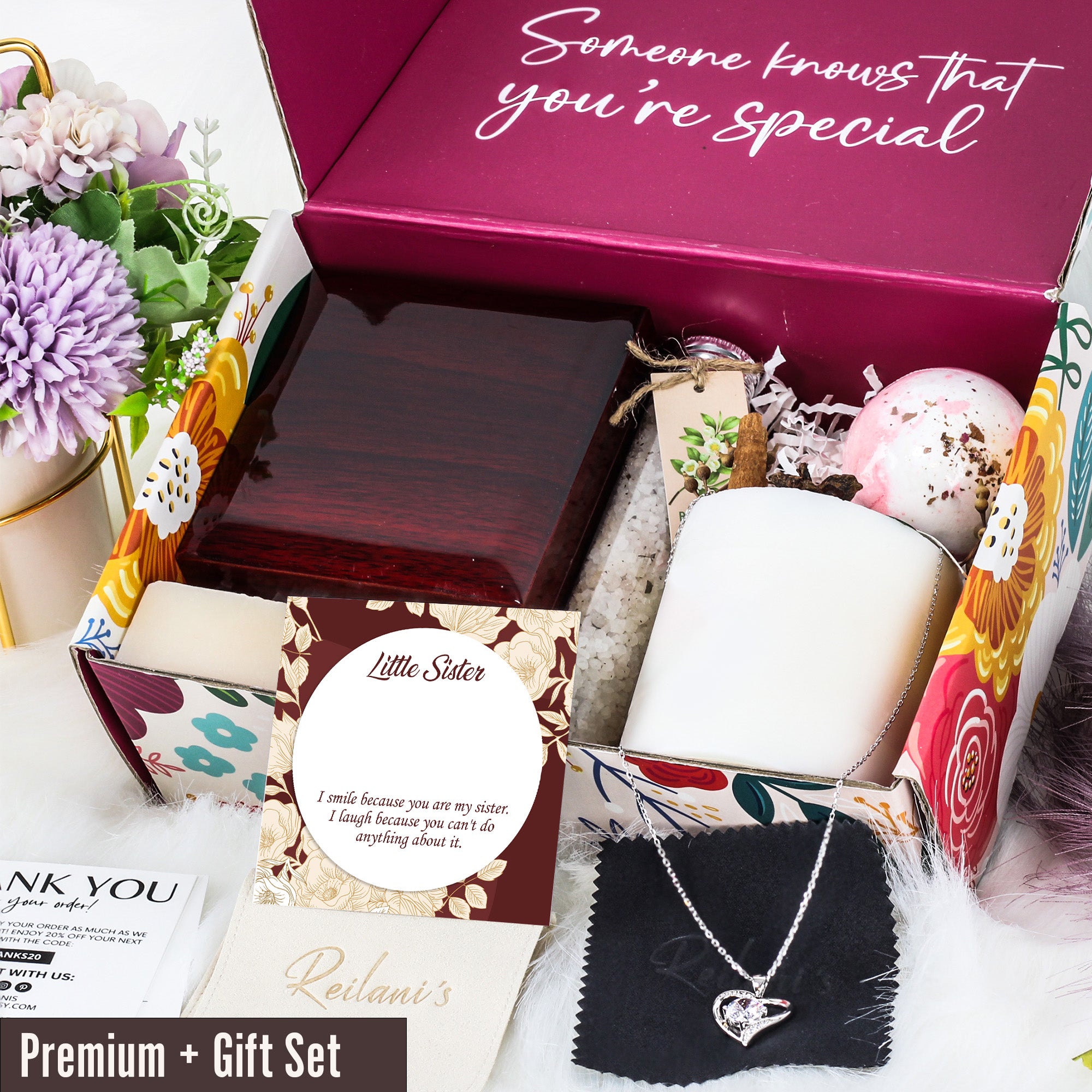 Customized Little Sister Knot Necklace - Sterling Silver, Unique Gift for Sisters, Birthday and Special Occasions - Image 7