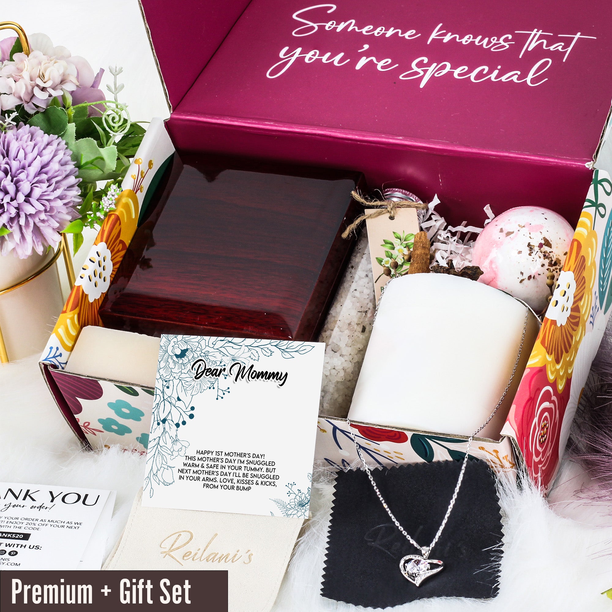 Personalized Mother's Day Necklace with Sentimental Message Card – Elegant Gift for Expecting Moms, High-Quality Craftsmanship - Image 7