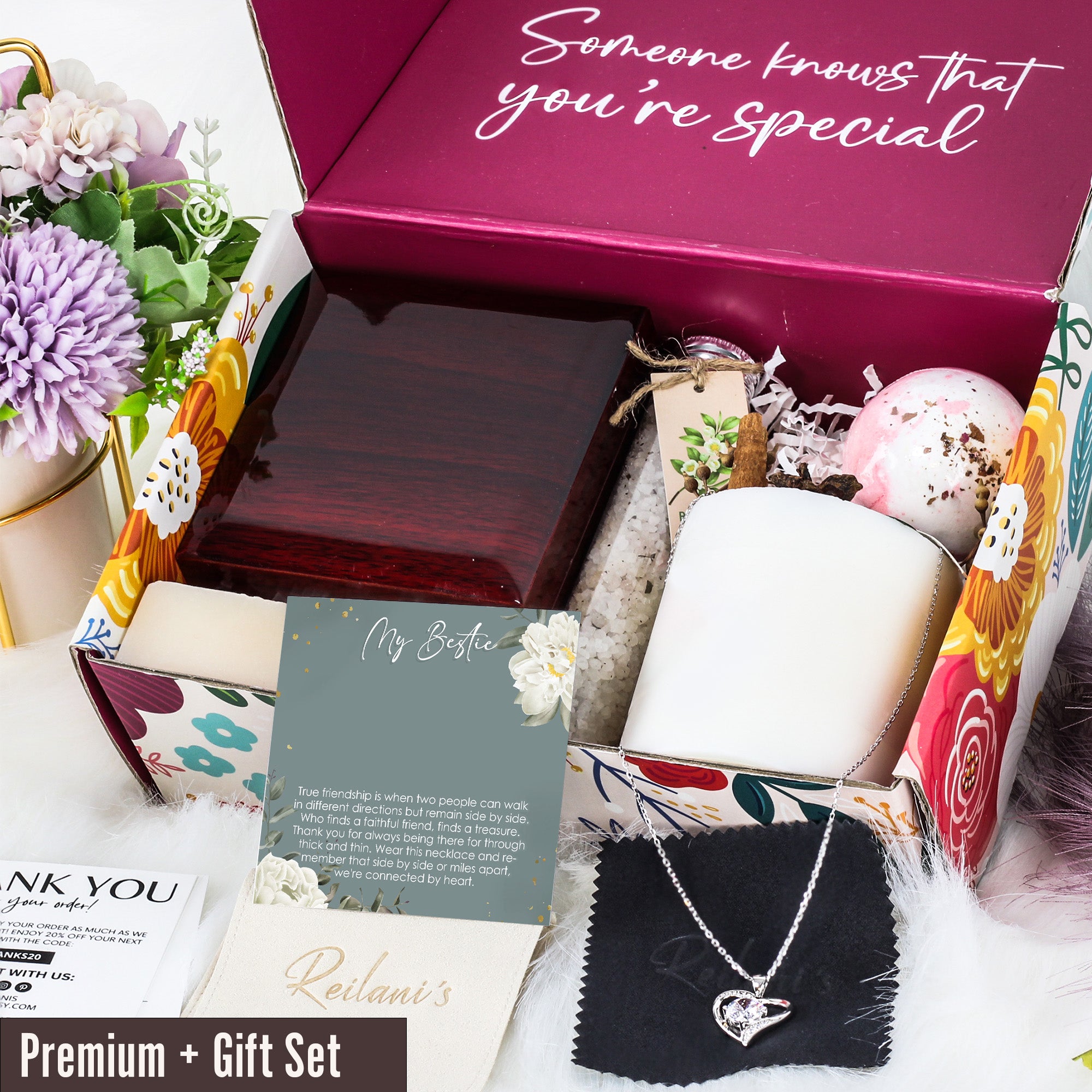 Elegant Personalized Friendship Necklace with Message Card - Perfect Gift for Best Friend, Sister, or Bridesmaid - Image 7