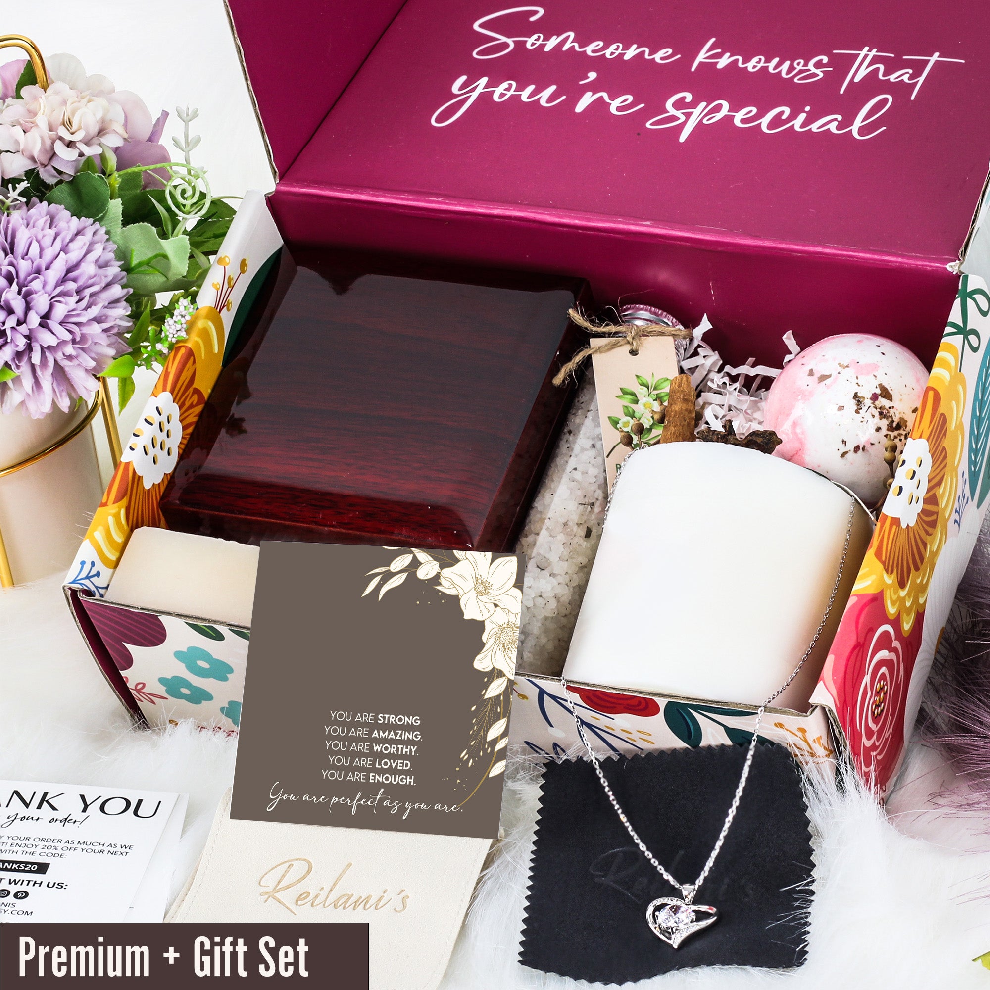 Personalized Knot Pendant Necklace with Uplifting Message Card - Sterling Silver Gift for Her: Perfect for Moms, Sisters, Friends & Loved Ones - Image 7