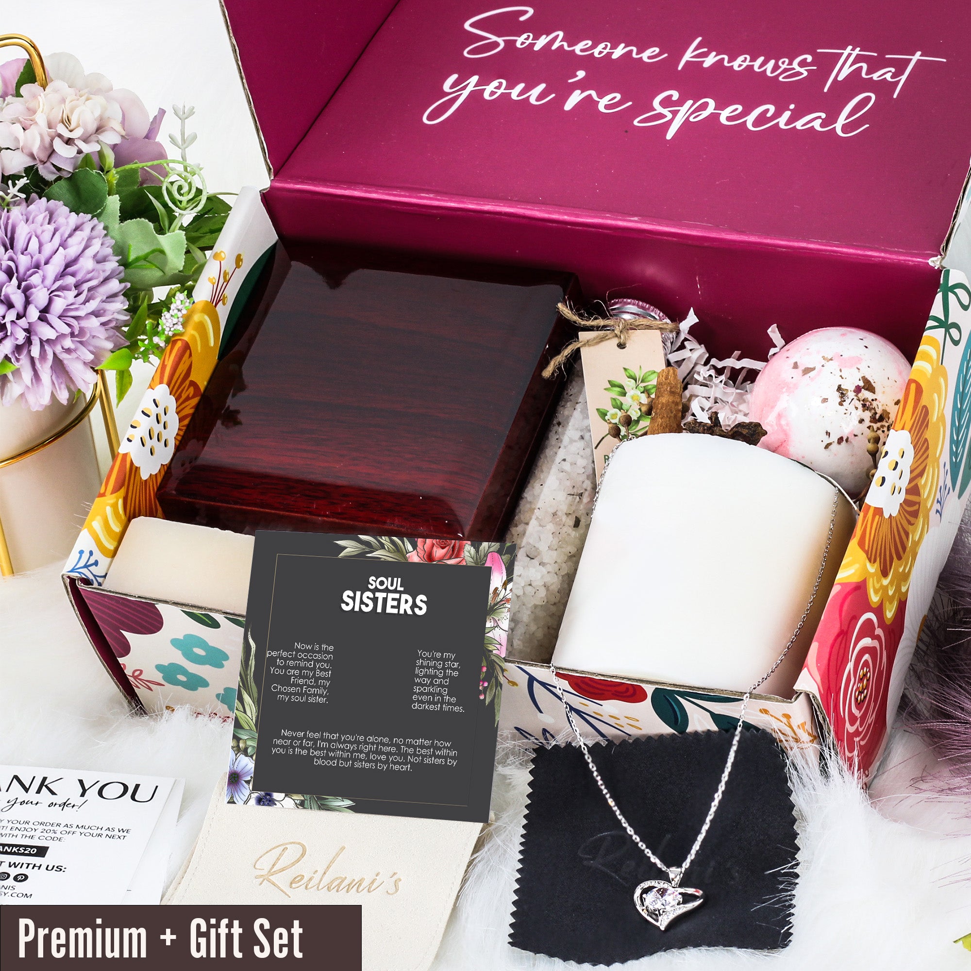 Elegant Soul Sisters Knot Necklace - Personalized Jewelry Gift for Best Friends, Crafted with Love and Premium Materials - Image 7