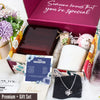 Personalized Daughter Necklace with Message Card - Handcrafted Infinity Knot Pendant in Sterling Silver - Image 7