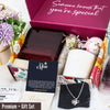 Heartfelt Personalized Message Card Necklace for Mom with Intricate Knot Design - Perfect for Mother's Day and Special Occasions - Image 7