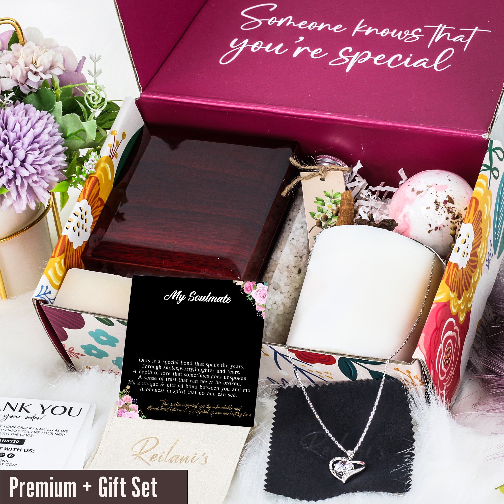 Personalized Soulmate Necklace with Message Card - Exquisite Craftsmanship and Emotional Connection for a Truly Unique Gift - Image 7