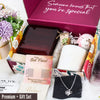 Personalized Best Friend Necklace with Heartfelt Message Card - Customizable Silver Knot Jewelry for Unique Friendship Gifts - Image 7