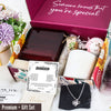 Personalized Grandson Necklace with Inspirational Message Card - Elegant Knot Design for Special Occasions - Image 7
