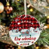 Personalized 2024 New Home Ceramic Ornament – Custom Holiday Decor for Memorable Adventures and New Beginnings - Image 7
