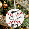 Personalized "Home Sweet Home" Ceramic Baseball Ornament – Ideal Custom Gift for Sports Lovers and Cozy Home Decor - Image 7