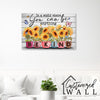 Personalized Sunflower Wrapped Canvas: Uplifting "Be Kind" Message with Vibrant Colors - Perfect Gift for Any Occasion - Image 7