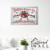 Personalized Rustic Candy Cane Wrapped Canvas Wall Art - Handcrafted Christmas Decor for Holiday Gift-Giving - Image 7