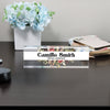 Personalized Floral Acrylic Desk Name Plate - Customizable Office Decor for Virtual Assistants - Perfect Gift for Professionals - Image 8