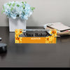Personalized Floral Acrylic Desk Block - Custom Name & Title, Perfect Gift for Professionals and Special Occasions - Image 8