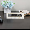 Personalized Marble Acrylic Desk Block for Computer Animators - Custom Nameplate Gift for Office Decor - Image 8