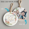 Cherished First Christmas Ornament – Personalized Ceramic Keepsake for New Home Celebrations - Image 8