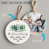Personalized Family Evergreen Ceramic Ornament - Custom Names & Year - Handmade Gift for Holidays and Special Occasions - Image 8