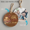 Personalized Ceramic Ornament - "Just a Girl in Love with Her Books" - Perfect Gift for Book Lovers, Handmade Craftsmanship - Image 8