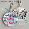 Personalized Sisters Ceramic Ornament - Handcrafted Winter Design for Heartfelt Holiday Gifting - Image 8