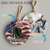Personalized Military Tribute Ceramic Ornament - Honor & Remember with Customizable Keepsake Gift for Veterans and Loved Ones - Image 8