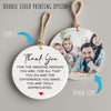 Personalized Ceramic Ornament – Heartfelt Appreciation Gift for Loved Ones | Elegant Design & Quality Craftsmanship - Image 8