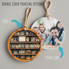 Personalized Bookshelf Ceramic Ornament - Customizable Literary Keepsake for Book Lovers and Bibliophiles - Image 8