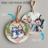 Personalizable Snowman Best Friends Forever Ceramic Ornament – Handmade Holiday Gift Keepsake - Image 8