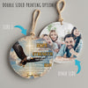 Personalized Eagle Faith Ceramic Ornament – Inspirational Isaiah 40:31 Decor, Perfect for Uplifting Gifts - Image 8