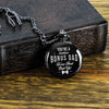 Personalized Black Pocket Watch for Bonus Dad - Engraved Gift with Heartfelt Message - Image 8