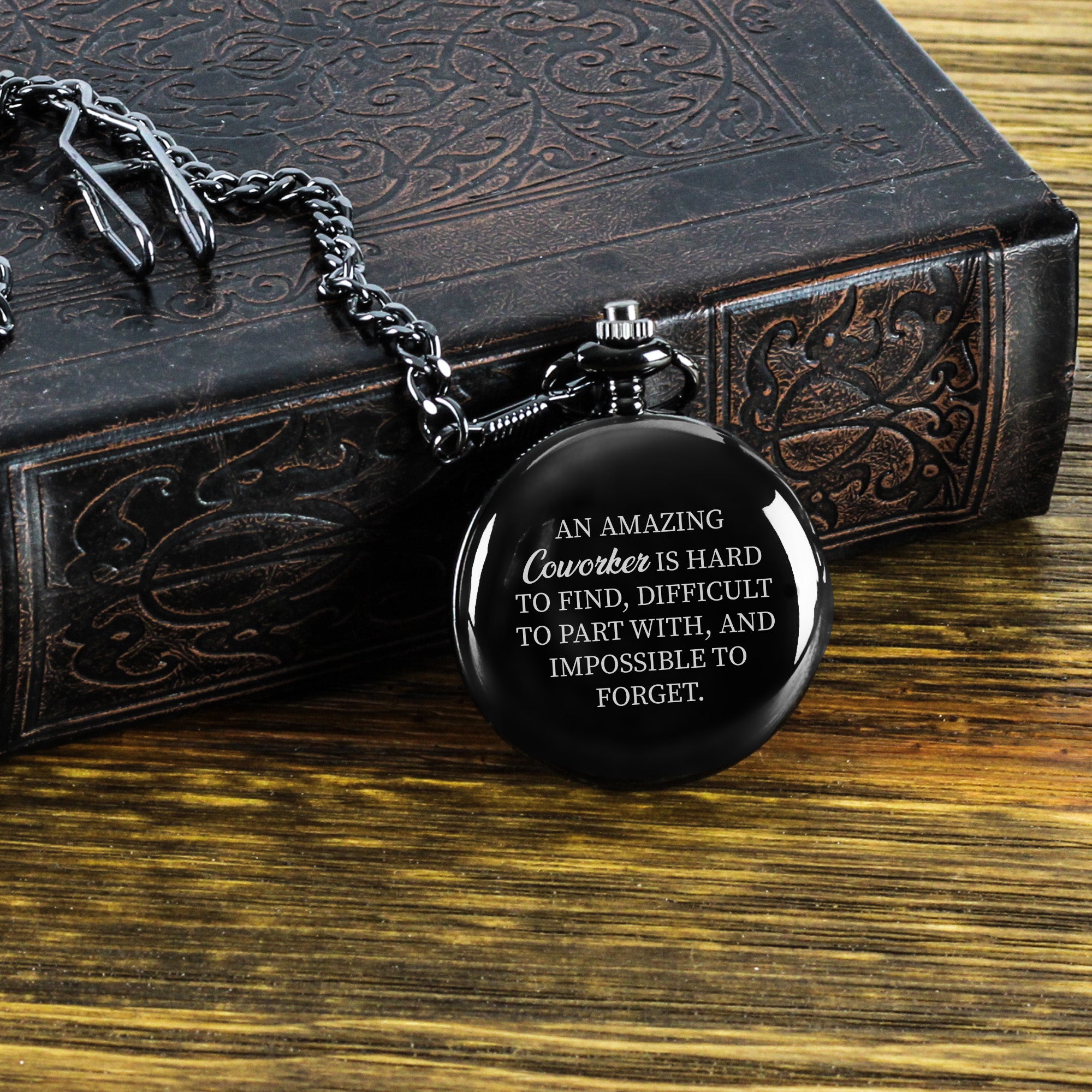 Elegant Personalized Pocket Watch - Perfect Retirement Keepsake for an Unforgettable Coworker - Image 8