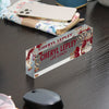 Personalized Floral Acrylic Desk Name Plate - Custom Life Coach Gift, Elegant Office Decor - Image 9