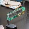Personalized Acrylic Desk Block with Elegant Teal and Gold Marble Design – Custom Nameplate for Professionals & Gift Occasions - Image 9