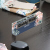 Personalized Floral Acrylic Desk Block with Name and Title - Custom Gift for Artists and Creatives - Image 9
