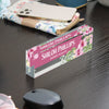 Personalized Floral Acrylic Desk Name Plate - Custom Office Decor for Budget Analysts and Professionals - Image 9