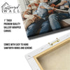 Personalized Wedding Photo Canvas with Song Lyrics – Custom Name & Date – Romantic Wall Art Gift for Newlyweds - Image 9