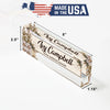 Personalized Acrylic Desk Block with Custom Name & Title - Elegant Floral Design for Office Decoration & Thoughtful Gift - Image 10