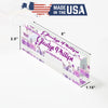 Personalized Floral Acrylic Desk Name Block - Elegant Custom Gift for Entrepreneurs - Image 10