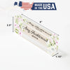 Personalized Floral Acrylic Desk Name Plate - Elegant Mentor Gift with Custom Name Engraving - Image 10