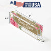 Customized Acrylic Desk Block - Elegant Floral Design with Personalization for Recruiters - Perfect Gift for Professionals - Image 10