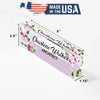 Personalized Floral Acrylic Desk Name Plate - Custom Architect Block with Lily and Orchid Design for Office Decor - Image 10