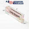 Personalized Floral Acrylic Desk Name Plate – Elegant Handmade Gift for Executives and Professionals - Image 10