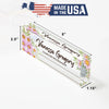 Personalized Floral Acrylic Desk Block - Custom Nameplate for Computer Programmers - Artistic Gift for Professionals - Image 10