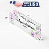 Personalized Acrylic Desk Nameplate with Floral Design - Custom Office Decor for Managers and Leaders - Image 10