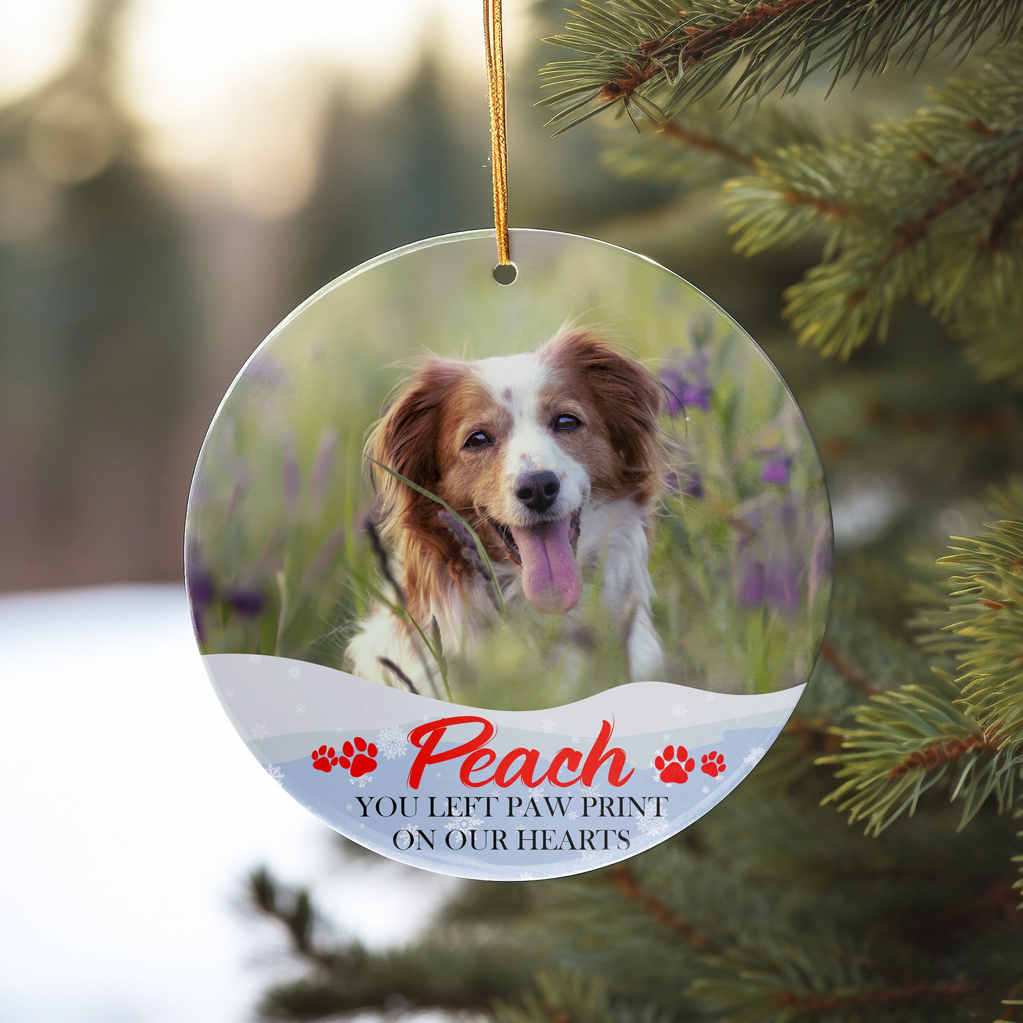 Personalized Pet Memorial Ceramic Ornament - Customizable Keepsake for Cherished Memories - Image 10