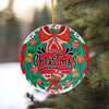 Personalized Merry Christmas Ceramic Ornament – Handcrafted Holiday Keepsake with Festive Designs and Customization Options - Image 10
