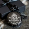 Timeless Love: Personalized Engraved Pocket Watch for Your Husband – Handmade Keepsake Gift - Image 10