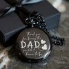 Personalized Engraved Pocket Watch for Dad - Custom Thank You Gift for Stepfathers and Mentors - Image 10