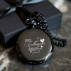 Personalized Pocket Watch with Heartfelt Inscription for Colleagues – Perfect Handmade Gift for Friends and Office Team - Image 10