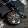 Elegant Personalized Pocket Watch - Custom Engraved Romantic Gift for Him or Her - Image 10